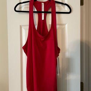 LULULEMON red swiftly tech tank